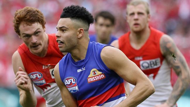 ”He is a key player and he does it as well as anyone in the competition.” - Luke Beveridge. Picture: Wayne Ludbey