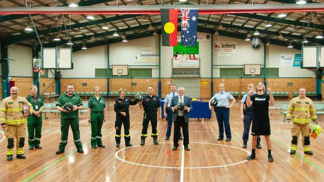 Coffs Harbour's emergency service workers will battle out on the basketball court in the inaugural Ball Against Domestic Violence event on July 3.