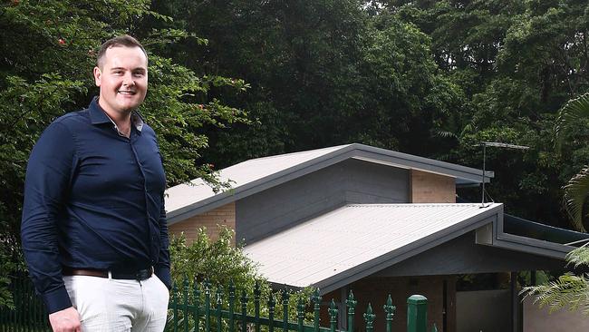 The Cairns real estate market is booming, with a three fold increase in residential property selling for $1 million or more this year. Remax Cairns principal Ray Murphy recently sold this house at Temora Close, Edge Hill, for $1.3 million. Picture: Brendan Radke.