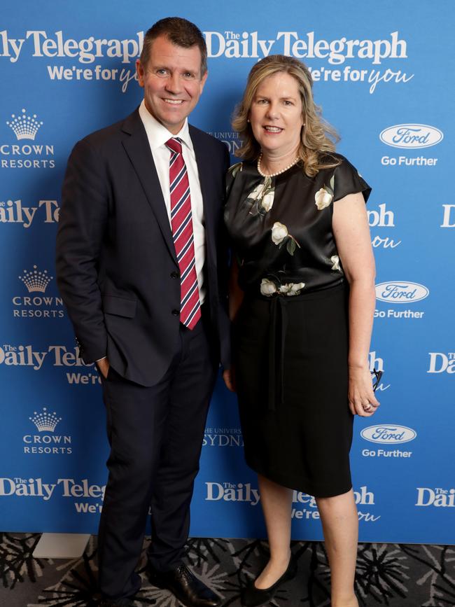 NAB boss Mike Baird and Penny Fowler of News Corp Australia joined other industry leaders at the Bradfield Oration.