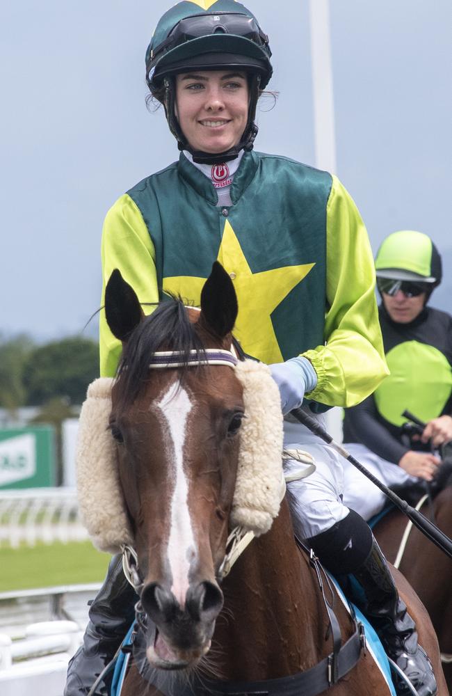 Jockey Angela Jones has been in top form at Toowoomba, Ipswich and Gold Coast tracks this season. Picture: Greg Irvine, Magic Millions.