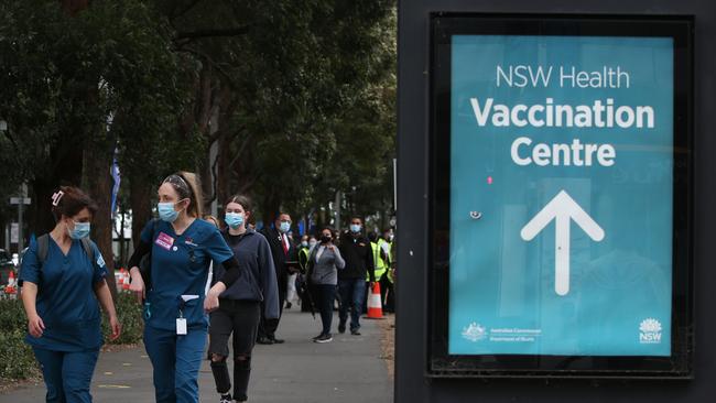 Healtcare workers are big supporters of vaccination, says Ramsay CEO Craig McNally. Picture: Lisa Maree Williams/Getty Images