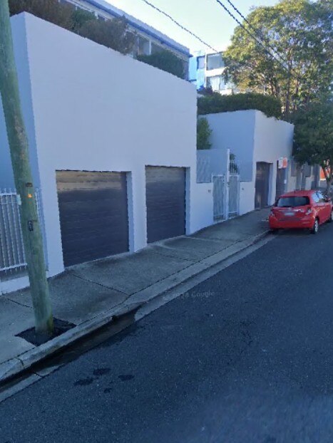 The problem area is located in front of this red car. Picture: Google