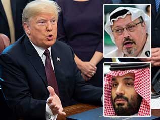 Donald Trump and Khashohhi murder