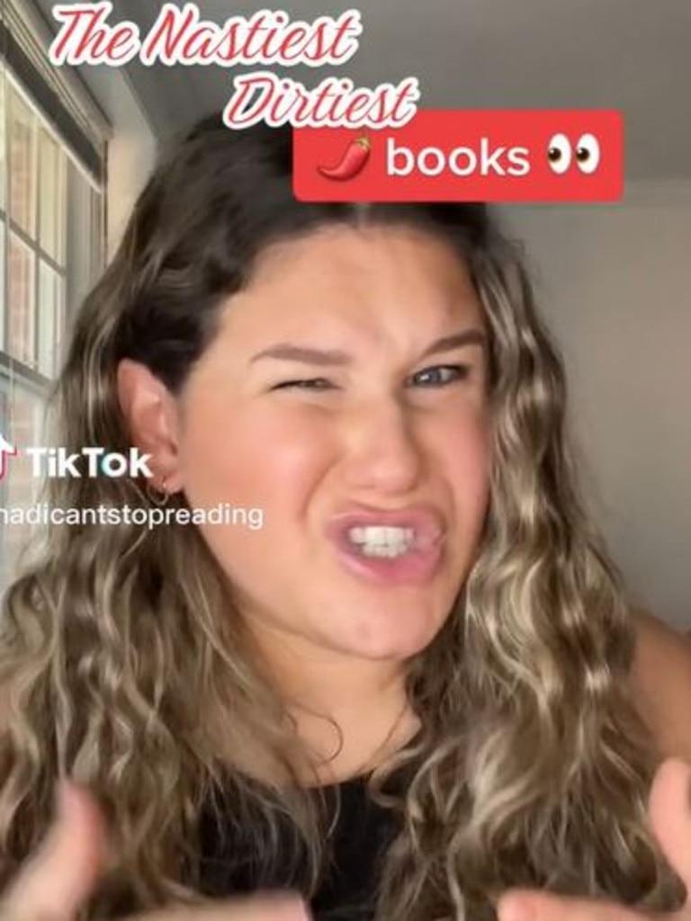 It is the place to share your spicy reads. Source: TikTok