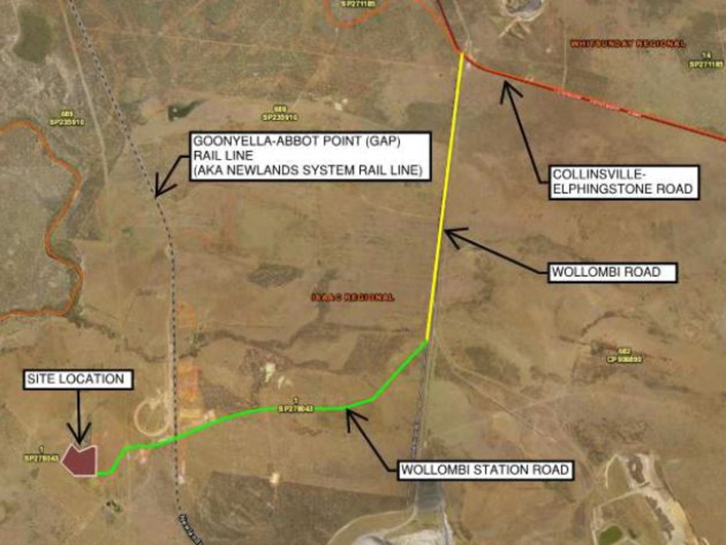 Plan for a Worker Camp at Suttor to house workers from the Byerwen Coal Project.