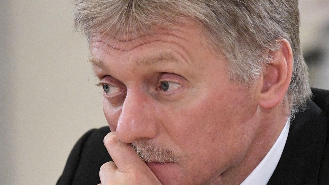 According to news agencies, Dmitry Peskov was admitted to hospital after testing positive to coronavirus. Picture: Alezey Nikolsky/AFP.