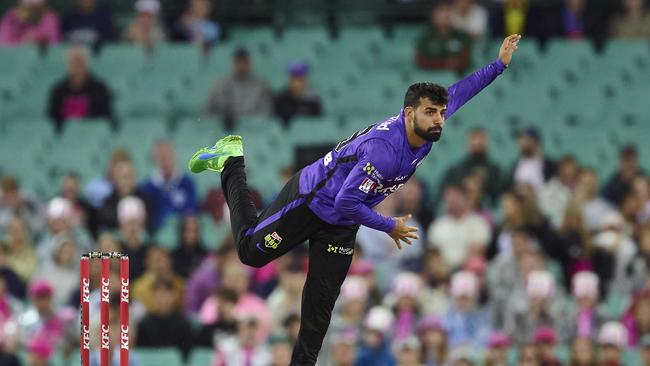 Shadab Khan has starred for the Hurricanes. Picture: Brett Hemmings/Getty Images