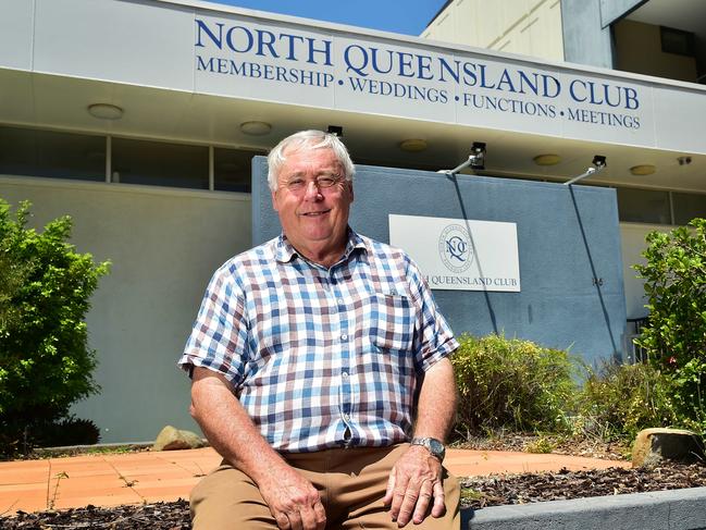 President of North Queensland Club Leon Bommer. Picture: Shae Beplate.