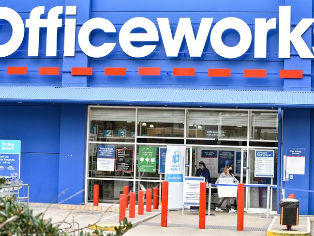 SYDNEY, AUSTRALIA - NewsWire Photos ,Aug 23, 2021: contact-free pick up only shopping in Blacktown , west of Sydney. Picture: NCA NewsWire / Flavio Brancaleone