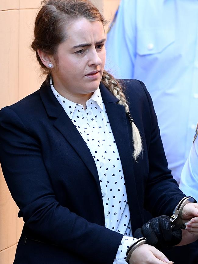 Jailed: Cathrina Cahill. Picture: AAP Image/Joel Carrett