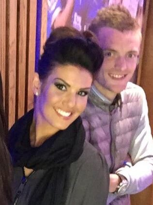 Rebekah and Jamie Vardy. Picture: Supplied