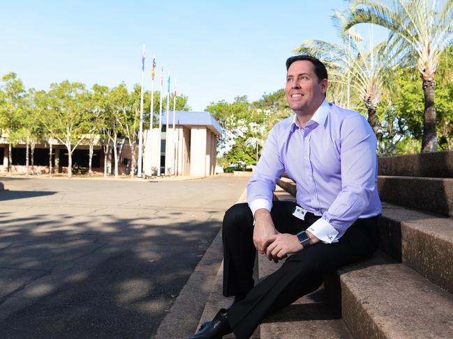 New Darwin City Council CEO Scott Waters will officially start June 4, 2018. Picture: Keri Megelus