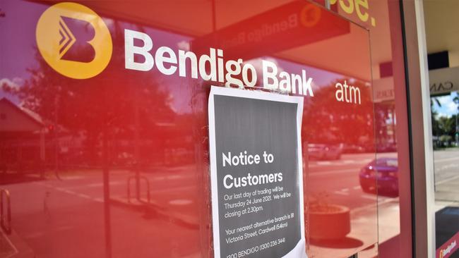 Bendigo Bank opened in Omeo after the closure of two other banks in the town. Picture: Cameron Bates