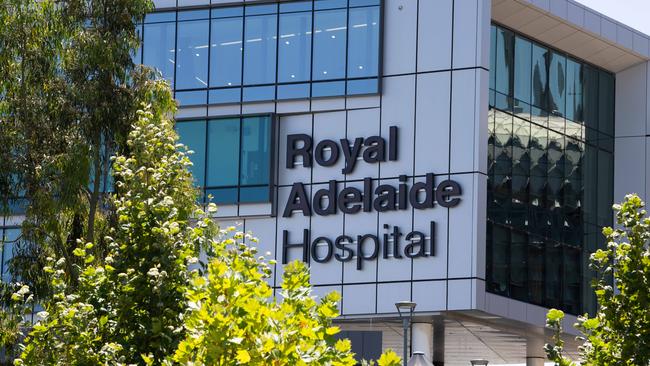 The Royal Adelaide Hospital on North Terrace, Adelaide. Picture: NCA NewsWire / Morgan Sette