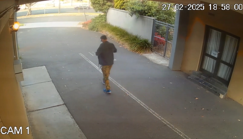 Police have released footage of an Alexandra man who was killed last week in a plea for public assistance. Picture: Victoria Police.