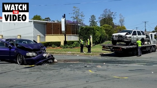 Brisbane Rd closed as police investigate crash links to robbery case