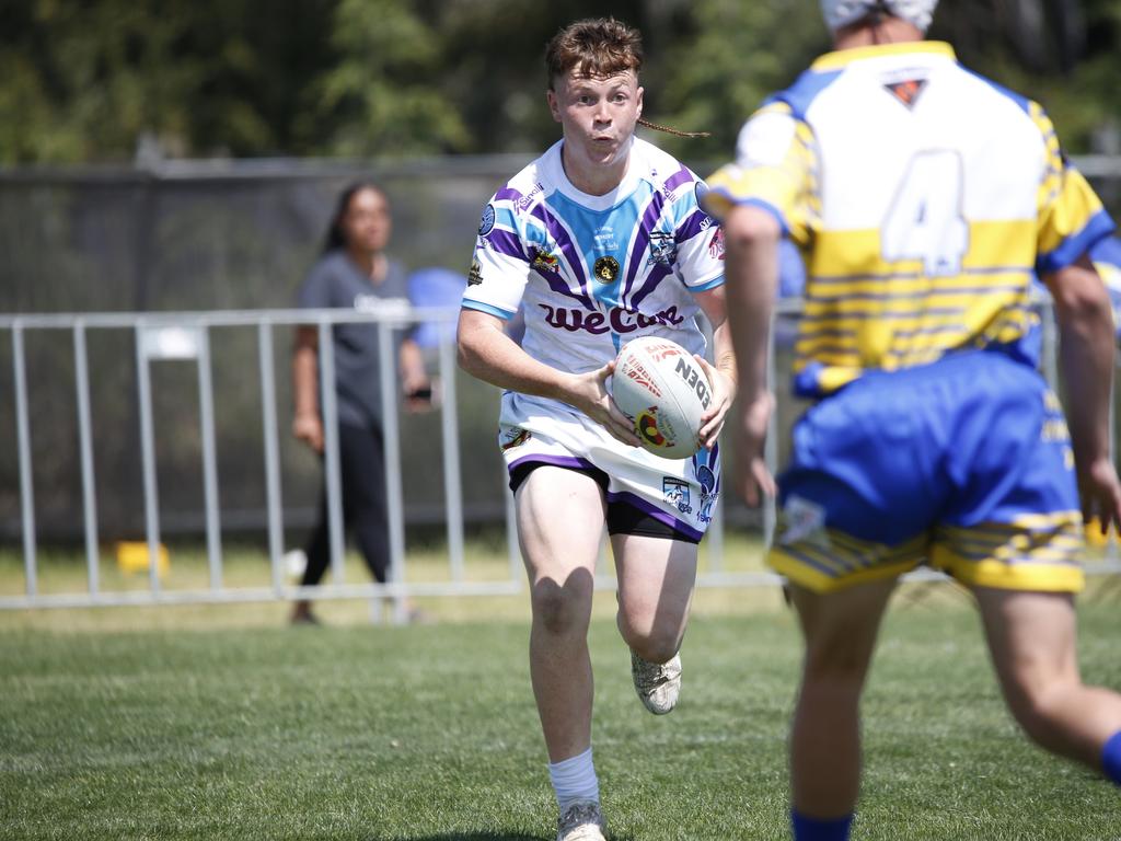 Koori Knockout - Day 4 Boys 15s GF Narwan Eels vs Mindaribba Warriors Monday, 7 October 2024 Hereford St, Bathurst NSW 2795, Australia, Picture Warren Gannon Photography