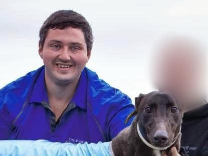 Two Wells greyhound trainer Jack Trengove is being probed by Greyhound Racing SA after photos emerged from inside his kennel showing dogs with sores, as well as faeces and wet blood on the floor. Picture: Facebook