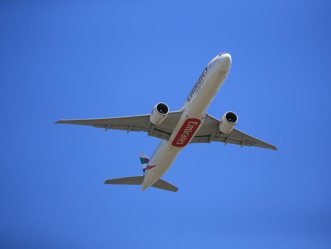 SYDNEY, AUSTRALIA - NewsWire Photos SEPTEMBER 20, 2021 - A plane has been given the green light to take off from Sydney Airport. Picture: NCA NewsWire Christian Gilles