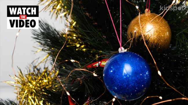 Make this super easy DIY refillable glitter Christmas bauble for your tree.