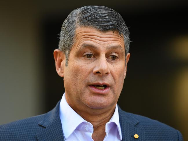 Former Victorian premier Steve Bracks, the newly appointed administrator of the Victorian division of the party. Picture: AAP