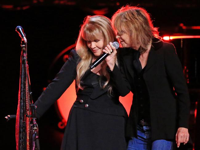 Stevie Nicks and Chrissie Hynde have spent the year touring together. Picture: Mark Stewart