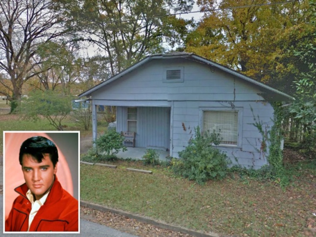 Elvis abandoned childhood home. Picture: Getty Images/Google Maps