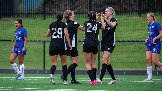 UNSW FC in the NPL Women's NSW. Picture: Jeremy Denham