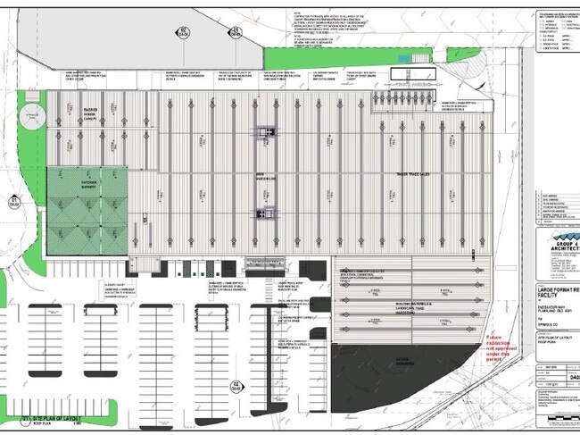 Plans for Bunnings at Plainland have been detailed.