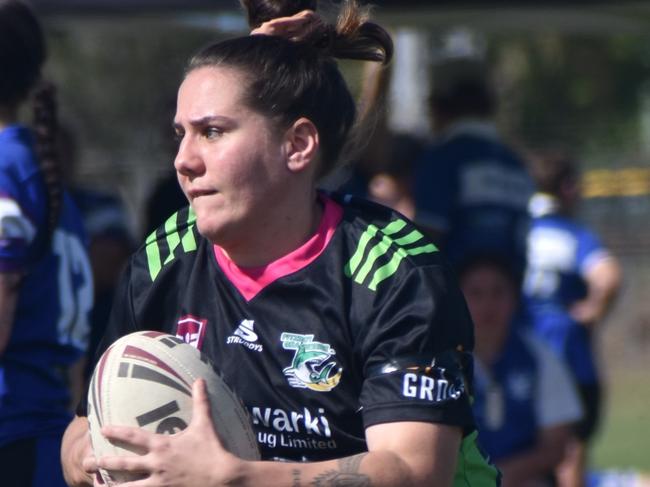 Rockhampton Rugby League women's premiership, Round 7, Fitzroy/Gracemere versus Valleys, Saleyards Park, on June 2, 2024.