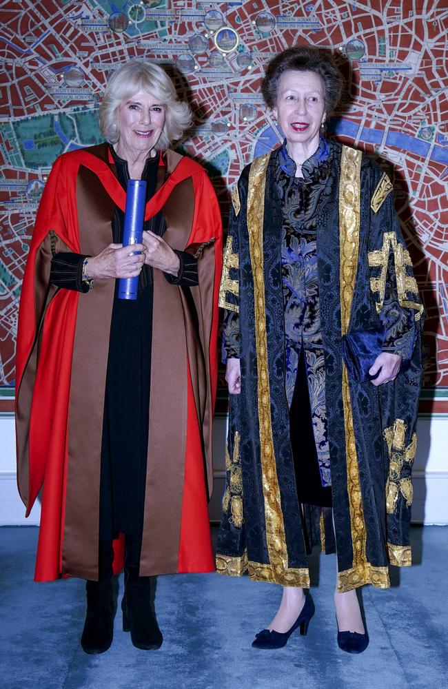 After the pair arrived together at the university, they were escorted into the Senate House, where the ceremony took place. Picture: Arthur Edwards - WPA Pool/Getty Images