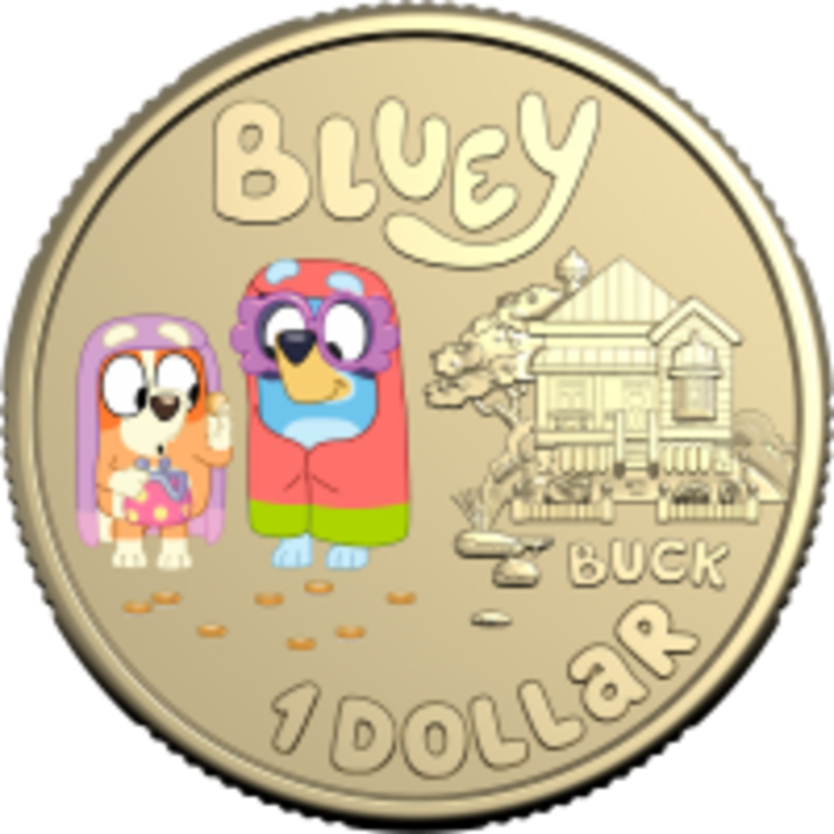 Australia Mint unveils limited-run Bluey TV show $1 coin set | news.com ...