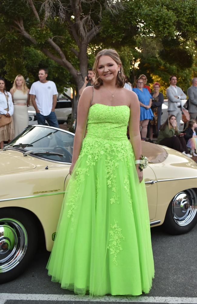 Molly Sturgeon at Kawana Waters State College Year 12 formal 2024.