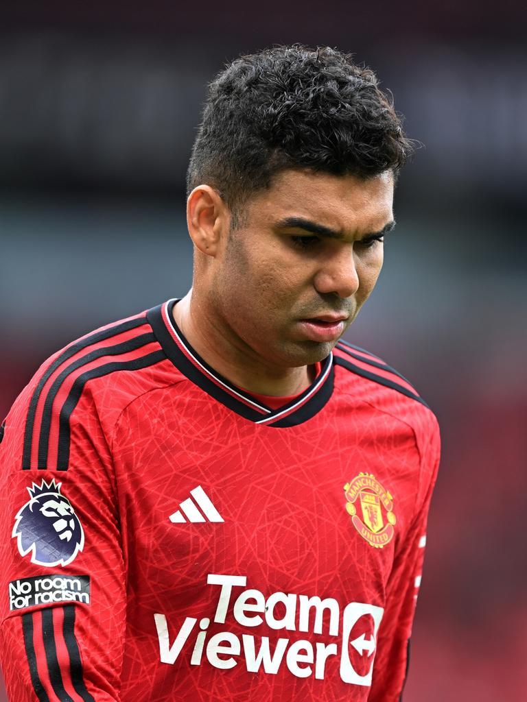 Casemiro of Manchester United. (Photo by Michael Regan/Getty Images)