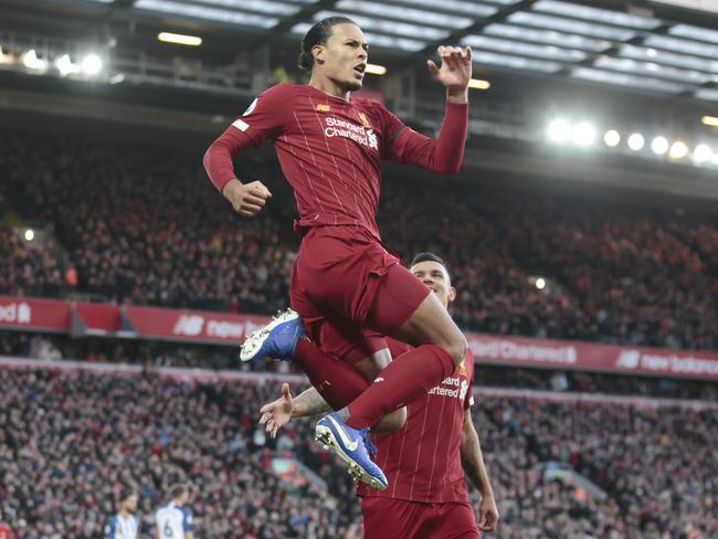 Liverpool's Virgil van Dijk was Henry Winter’s vote