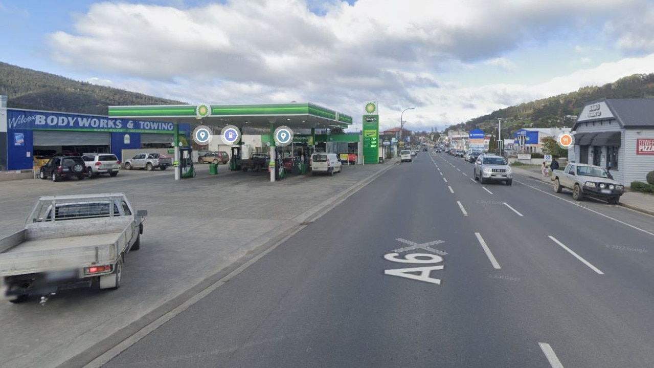 The BP on Main Street, Huonville.