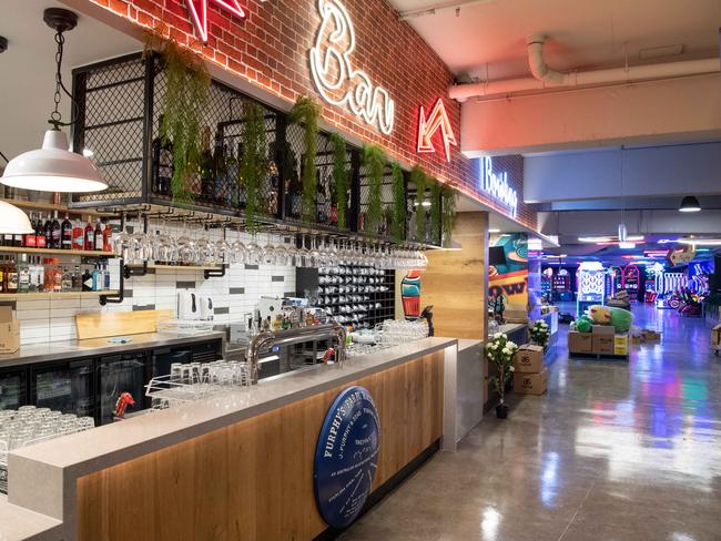 20-09-2023 The new eatertainary at Corio Village before opening this weekend. Picture: Brad Fleet