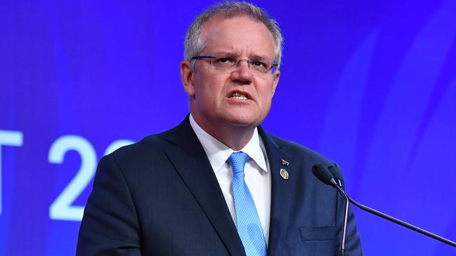 One future is the RC report being acted on by a re-elected Scott Morrison government. Picture: AAP