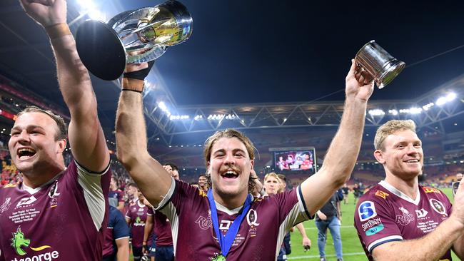 One of Queensland’s best Fraser McReight had success against New Zealand opposition at junior levels. Now he needs to continue it at Super Rugby level. Photo: Getty Images