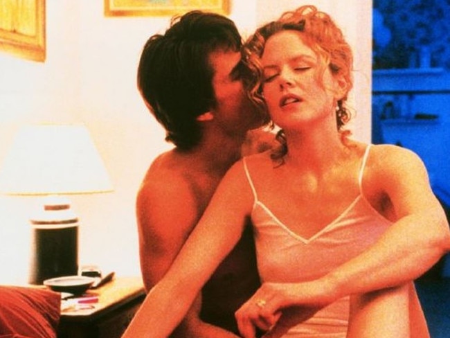 Tom Cruise and Nicole Kidman played a married couple in crisis in Eyes Wide Shut. Picture: Supplied.