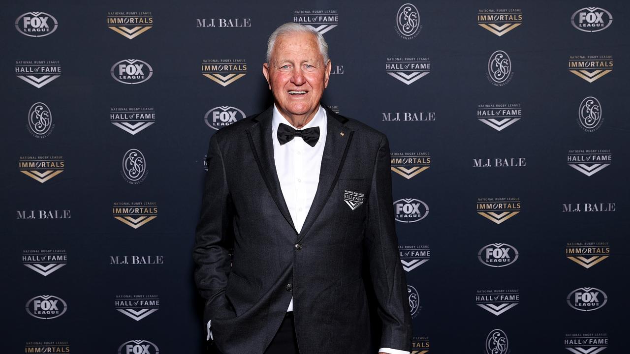 Ron Coote arrives at the NRL Hall of Fame and Immortal Induction 2024 at Sydney Cricket Ground on August 21, 2024 in Sydney, Australia. (Photo by Brendon Thorne/Getty Images)