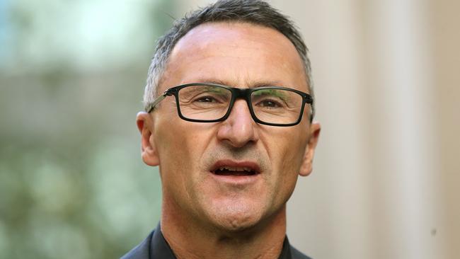 Greens Leader Richard Di Natale. Picture: Kym Smith