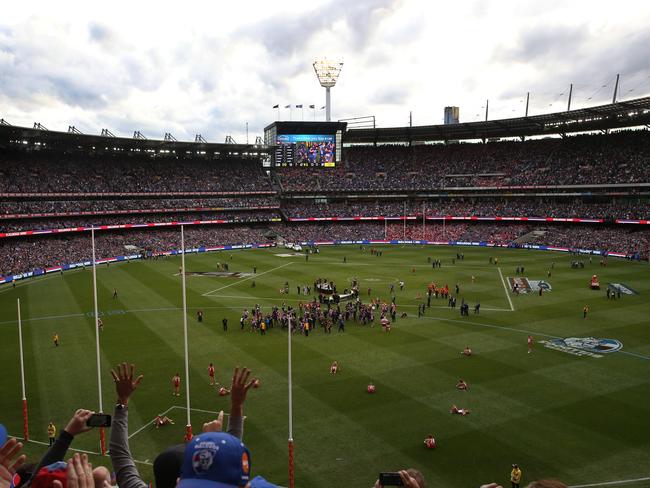 The 2016 AFL Grand Final. Picture: George Salpigtidis