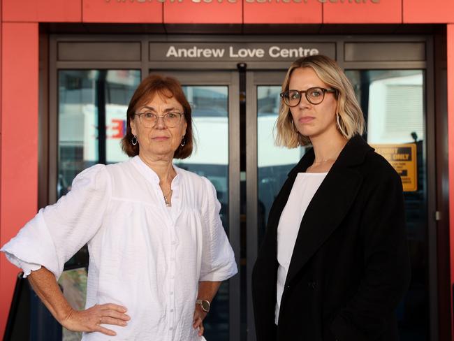 GPs Dr Deb Harley, left, and Dr Elise Davey (director Kensington Hill Medical Centre), are angry funding has been cut to the GP multi disciplinary cancer stream meetings. Picture: Alison Wynd