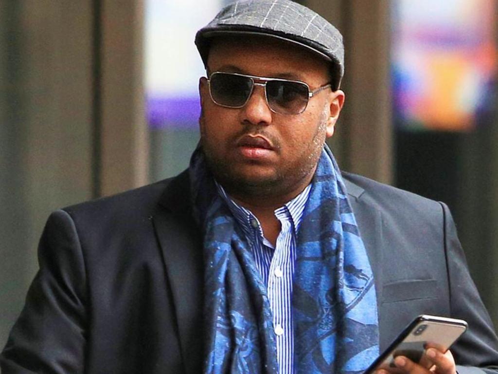 Mohamed Omar arrives at the Melbourne County Court. Picture: Aaron Francis