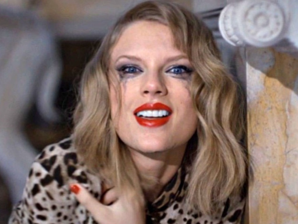 Don’t make like Taylor Swift in the music video for her song, Blank Space. Picture: Supplied