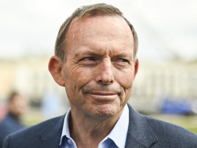 Former Prime Minister, the Hon Tony Abbott, at Parliament House in Canberra on October 7, 2024. Picture: NewsWire / Martin Ollman