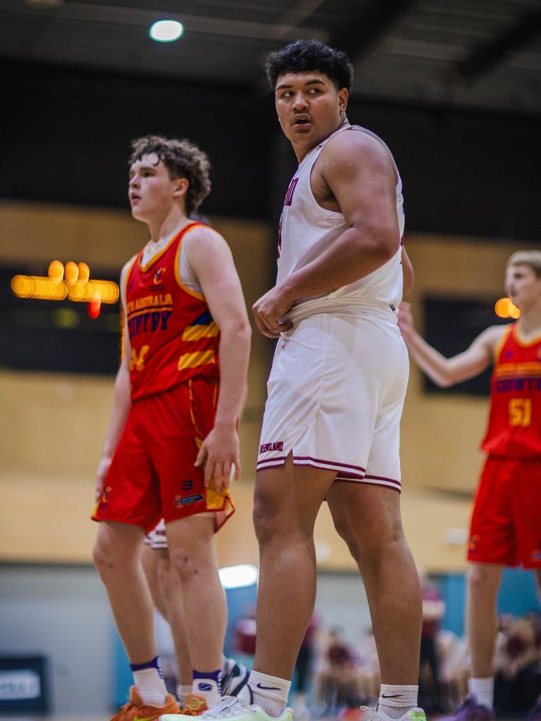 Queensland North’s Keahn Tuakura at the Under-18 National Championships. Picture: Taylor Earnshaw