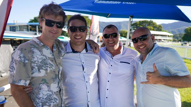 Steven Jone, Michael Jones, Bill Webb and Rocket Rod